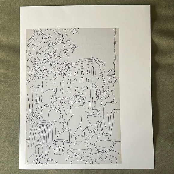 DIPTYQUE “UN CAFÉ À PARIS” POSTER - Picture 2 of 6